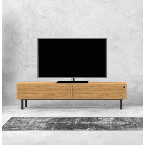 Szafka RTV-81 Drewno Lite Dąb Loft Lakier Rozmiary od 100 cm do 200 cm PREMIUM